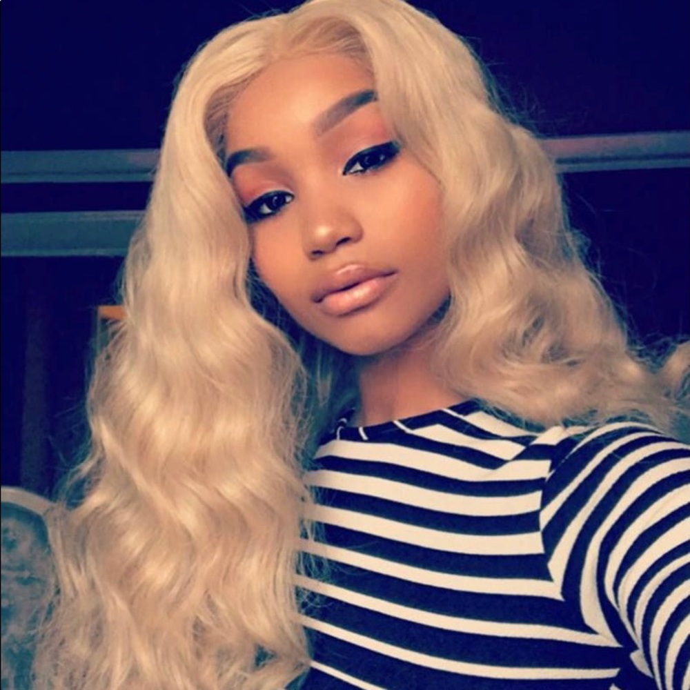 18” 613 Body Wave Lace Closure Wig